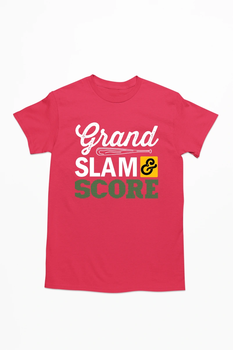 Grand Slam Score Men's Tshirt (Red, S)