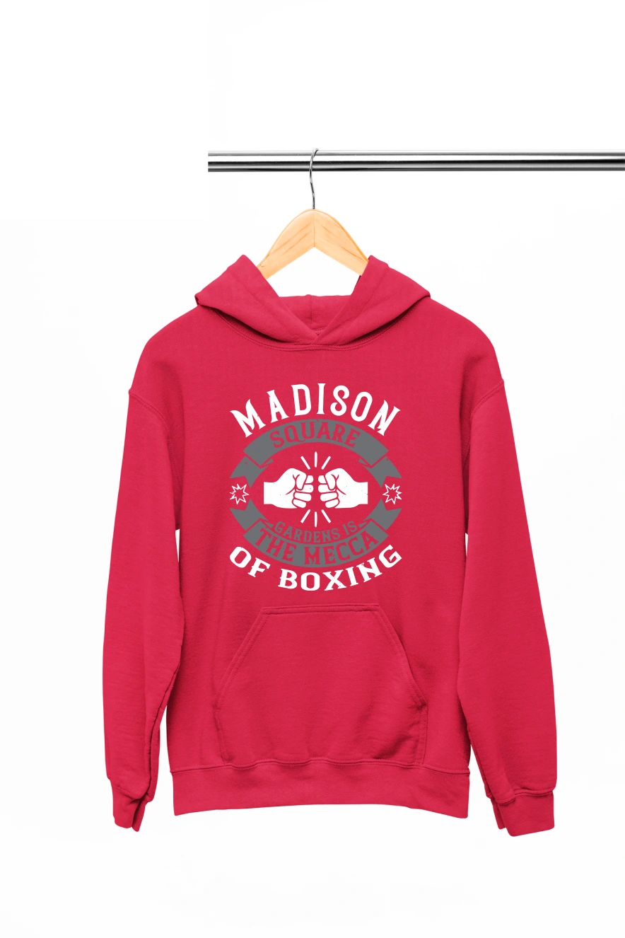 Madison Square Hoodie (Red, S)