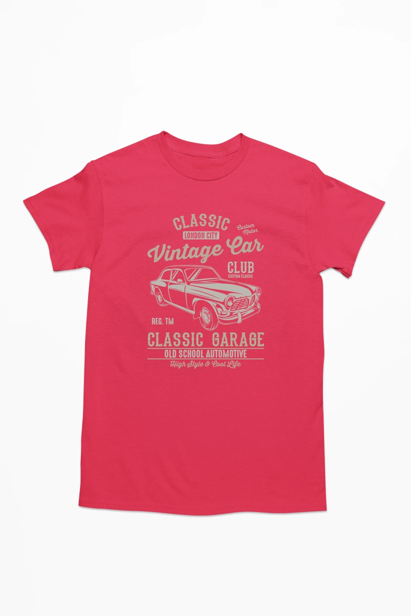 Classic Vintage Car Men's Tshirt