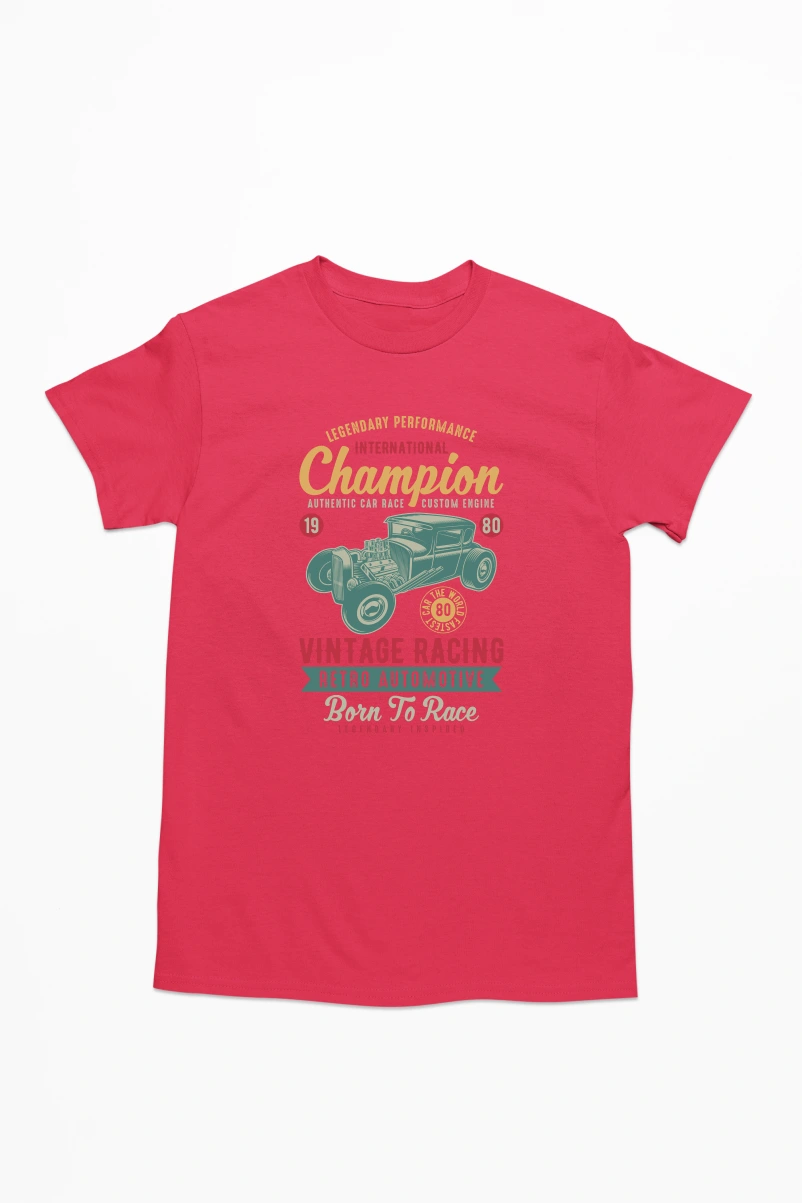 Legendary Performance International Champion Men's Tshirt (Red, S)