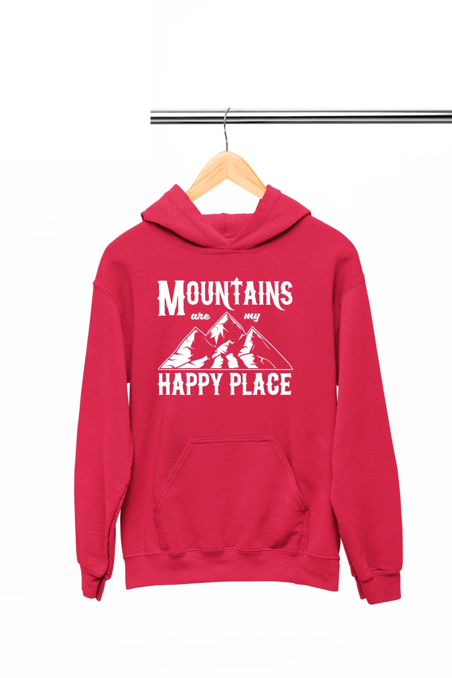 Mountains Are My Happy Place Hoodie
