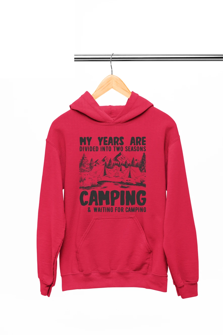 My Years Are Divided Into Two Seasons Hoodie