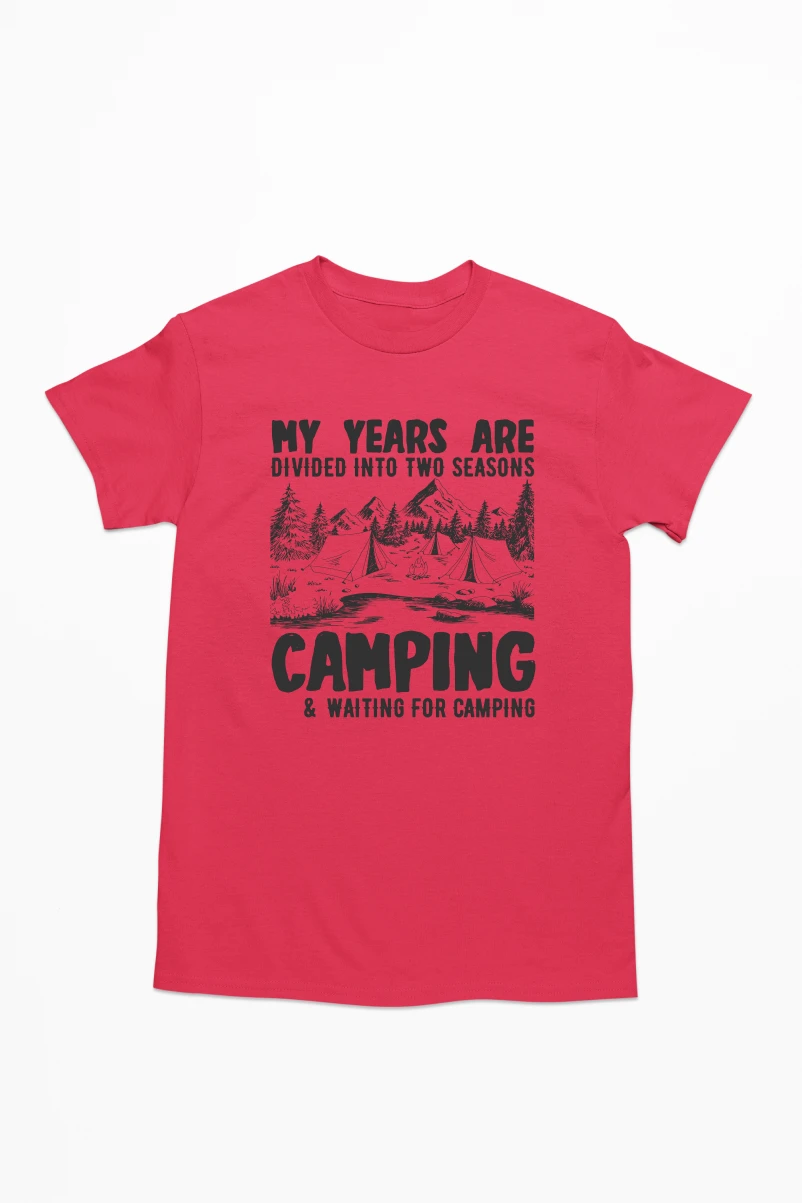 My Years Are Divided Into Two Seasons Men's Tshirt