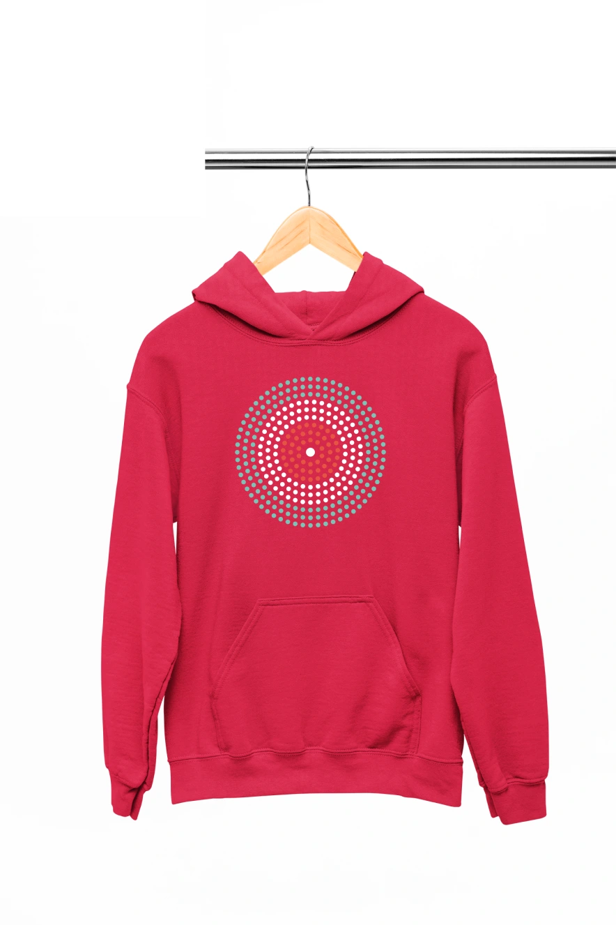 Geometry Ver.5 Hoodie (Red, S)