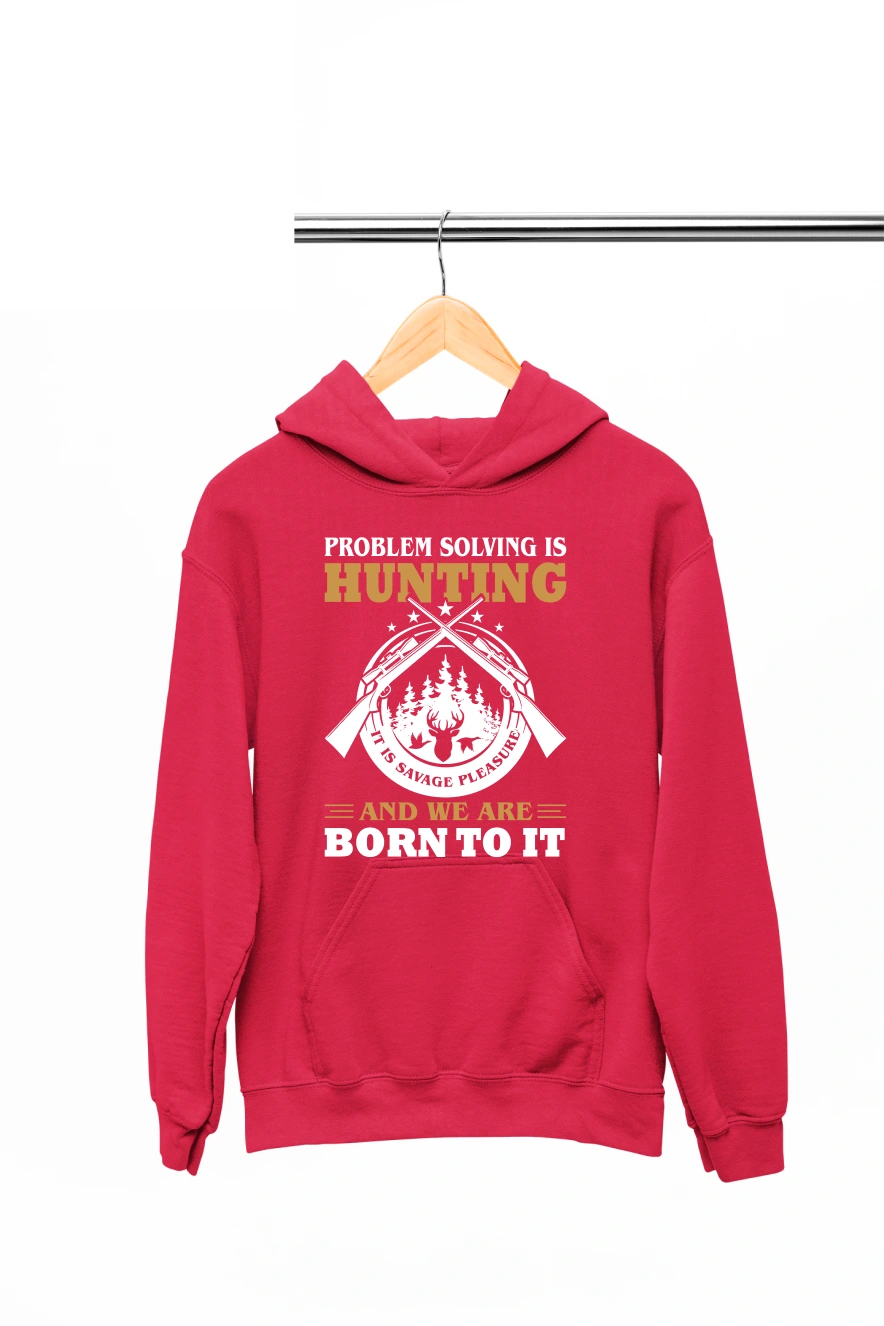Problem Solving is Hunting Ver.2 Hoodie