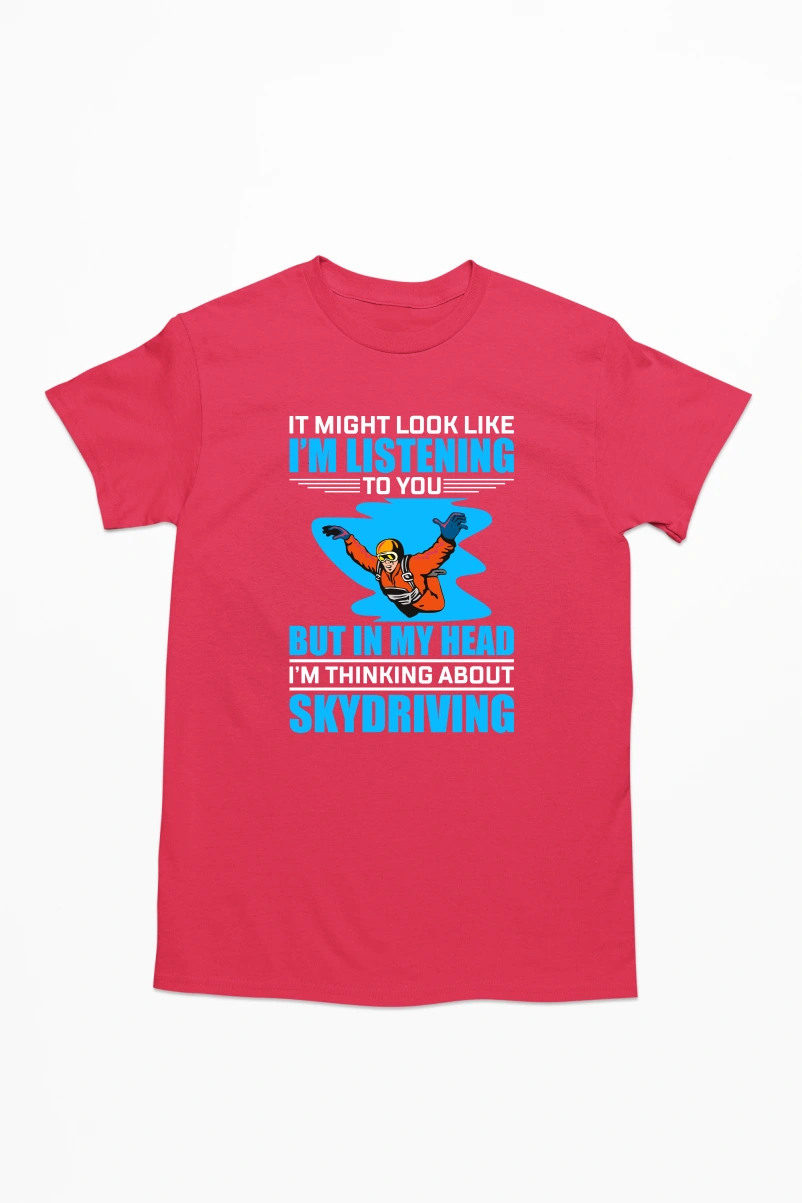 It Might Look Like I'm Listening to you Men's Tshirt