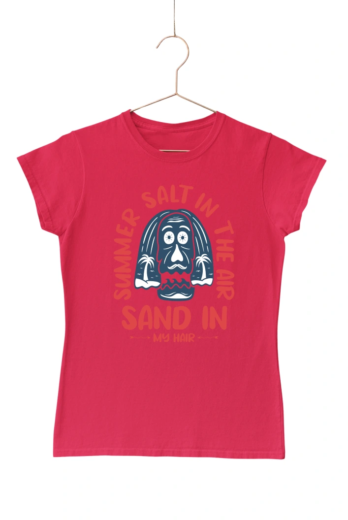 Summer Salt in the Air Sand in my Hair Ver.5 Women's Tshirt