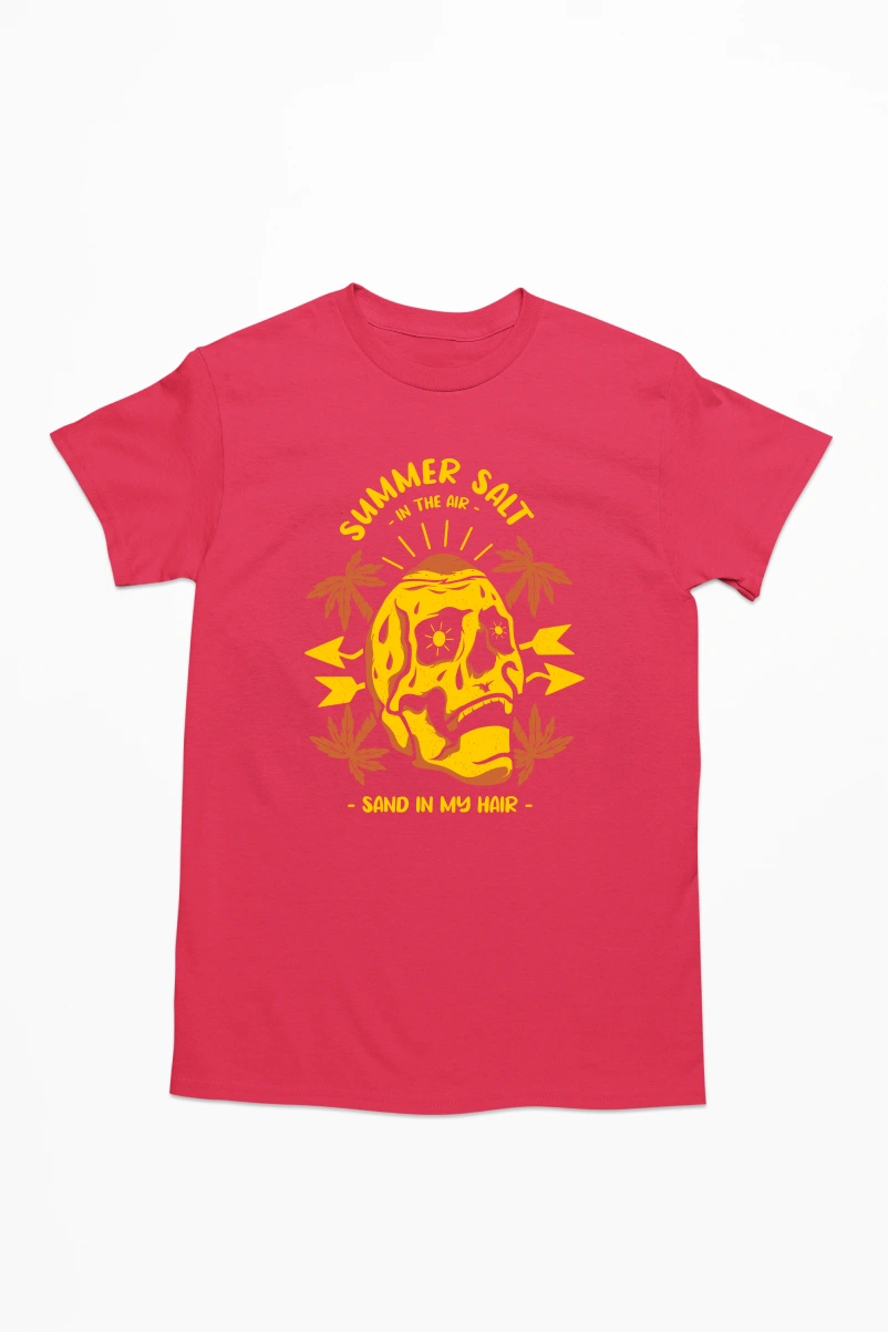 Summer Salt in the Air Sand in my Hair Men's Tshirt