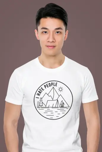 I Hate People Men's Tshirt