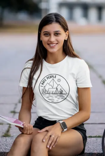 I Hate People Women's Tshirt