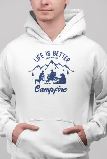Life Is Better Around The Campfire Hoodie
