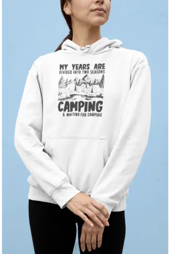 My Years Are Divided Into Two Seasons Hoodie