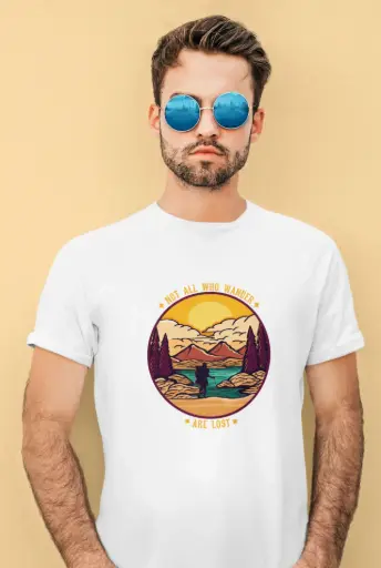 Not All Who Wander Are Lost Men's Tshirt