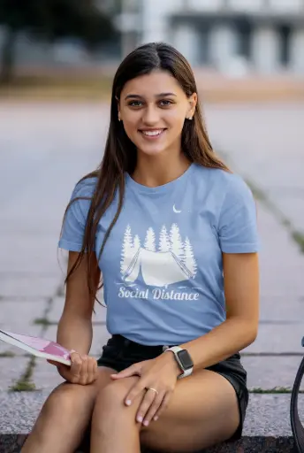 Social Distance Women's Tshirt