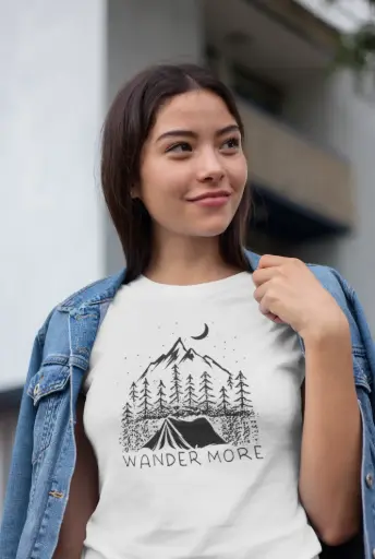 Wander More Women's Tshirt