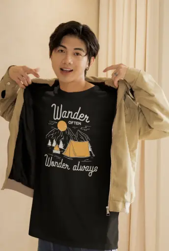 Wander Often Wander Always Men's Tshirt