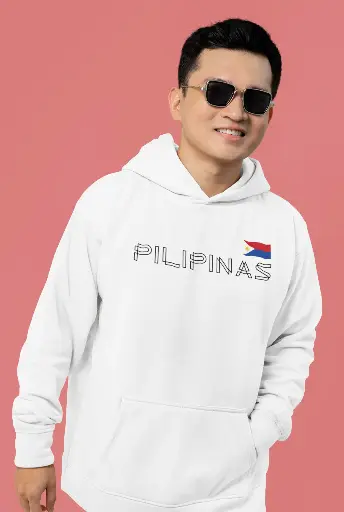 Pilipinas and Flag Hoodie